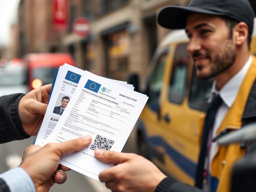 Dringender Reisepass, Führerschein und blaues EU-Visum werden innerhalb von 72 Stunden geliefert.