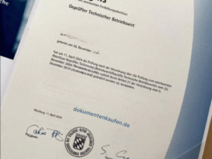 Führungskraft-Zertifikat ohne Weiterbildung, Betriebswirt für Ausschreibungen