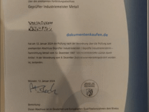 Geprüfte/r Industriemeister/in
